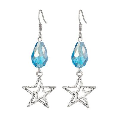 Alloy Star Dangle Earrings