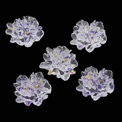 Transparent Resin Cabochons