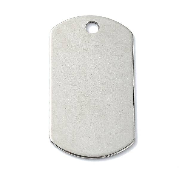 Non-Tarnish 304 Stainless Steel Stamping Blank Tag Pendants
