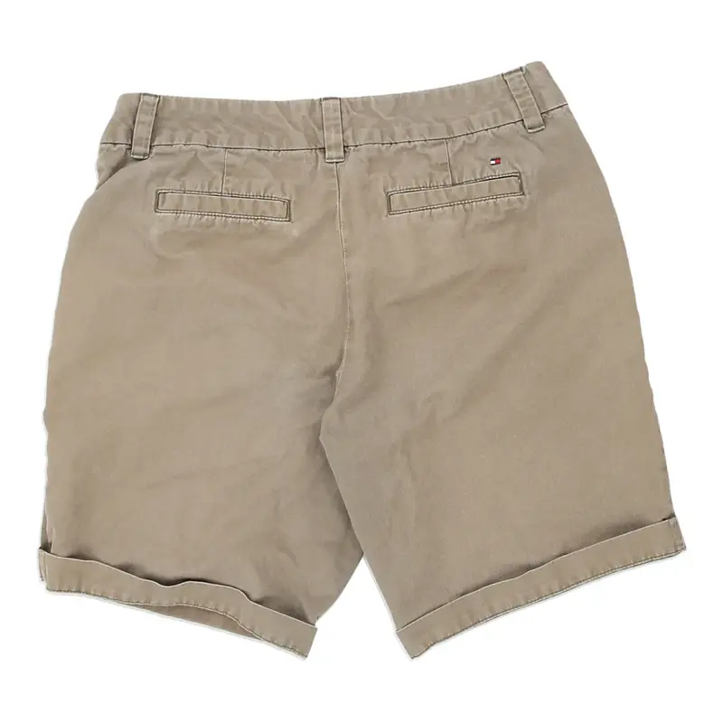 Tommy Hilfiger Shorts - 30W UK 8 Khaki Cotton