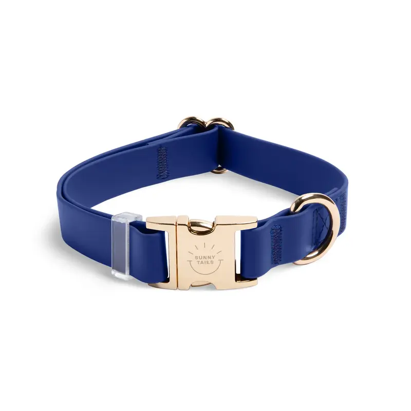 Cloud Waterproof Dog Collar Adjustable With Quick Release Buckle