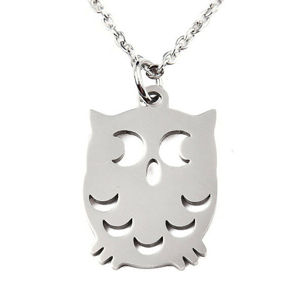 Non-Tarnish 201 Stainless Steel Pendant Necklaces