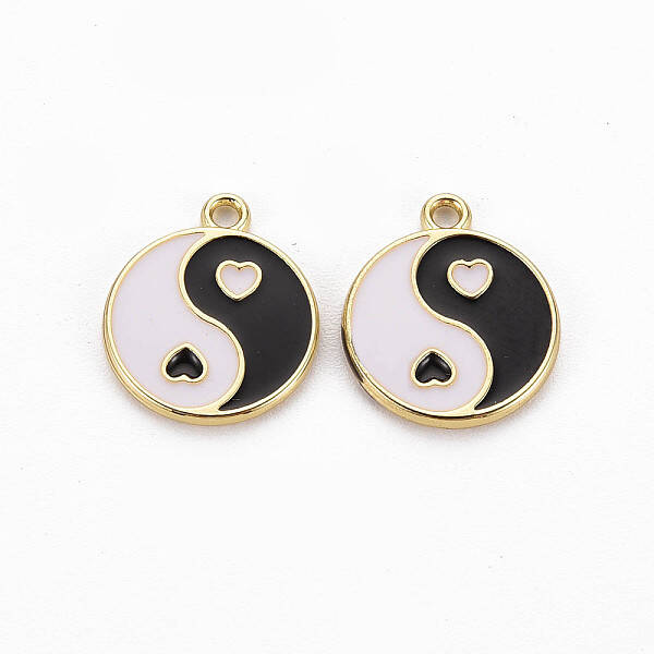 Rack Plating Alloy Enamel Charms