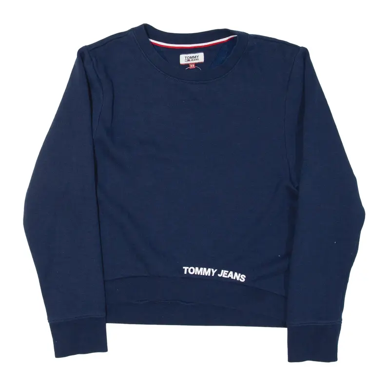 TOMMY HILFIGER JEANS Sweatshirt Blue Mens XS
