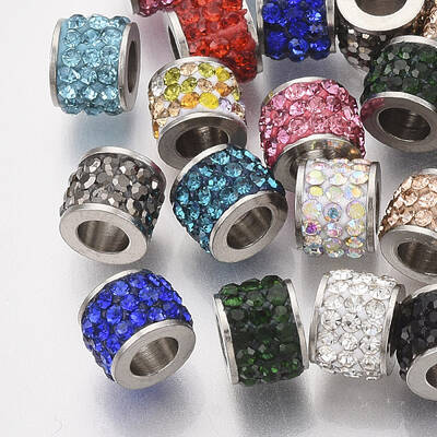 201 Stainless Steel Beads