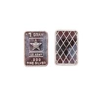 Army .999 Silver Charm - 1 gram