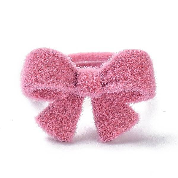 Bowknot Flocky Adjustable Rings
