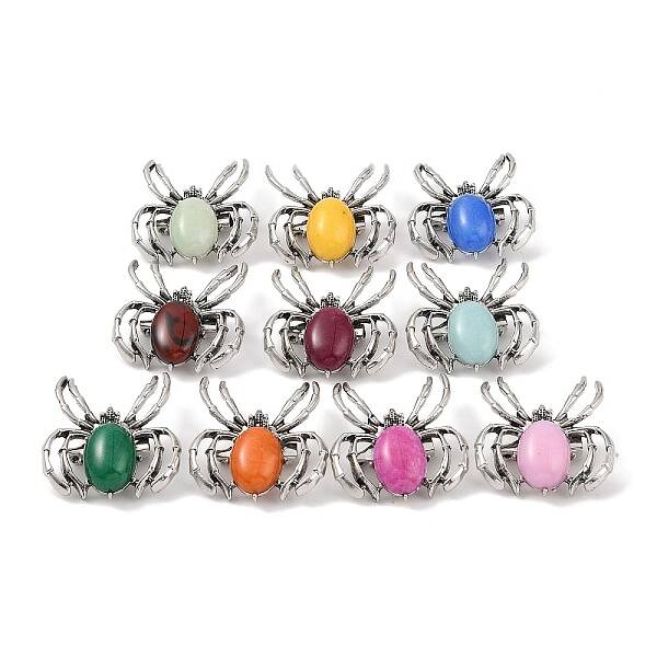 Natural White Jade Brooches