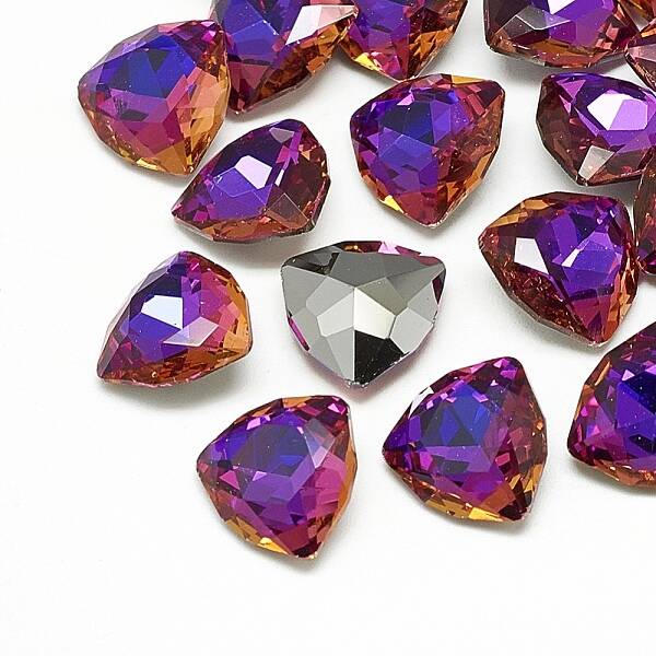 DIY Pointed Back K9 Glass Rhinestone Cabochons