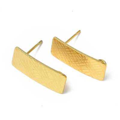 Ion Plating(IP) 304 Stainless Steel Stud Earring Finding