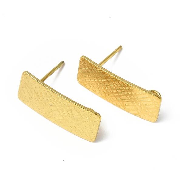 Ion Plating(IP) 304 Stainless Steel Stud Earring Finding