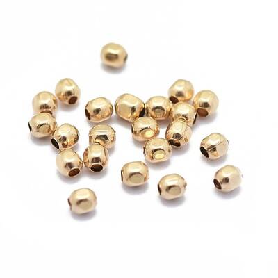 Yellow Gold Filled Beads