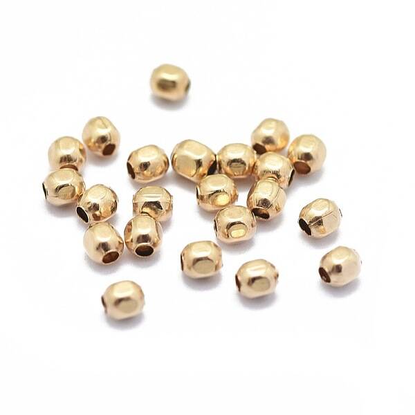 Yellow Gold Filled Beads