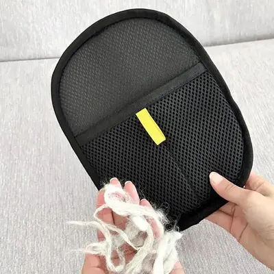 Reusable Pet Hair Remover Glove, 1 Count Handheld Pet Hair Removing Glove, Pet Hair Removal Tool, Dog & Cat Grooming Cleaning...