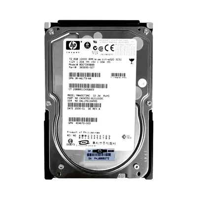 3R-A6179-AA HP 72.8GB Ultra-320 SCSI 10000 3.5-inch Hard Drive