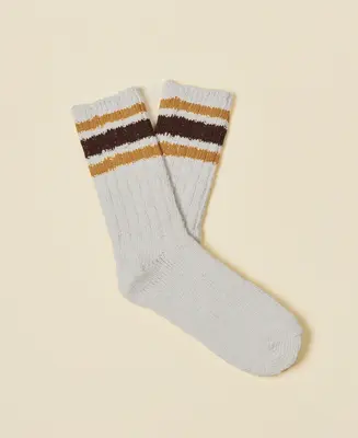 Unisex HeavyWeight Cotton Striped Socks Sailer