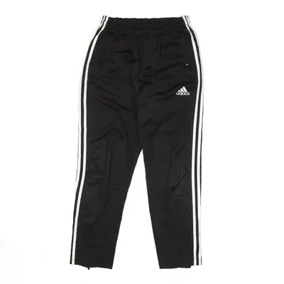 ADIDAS Track Pants Black Straight Mens S W24 L25