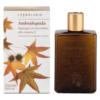 L'Erbolario Ambraliquida Shower Gel With Vitamin E Microspheres 250 ml