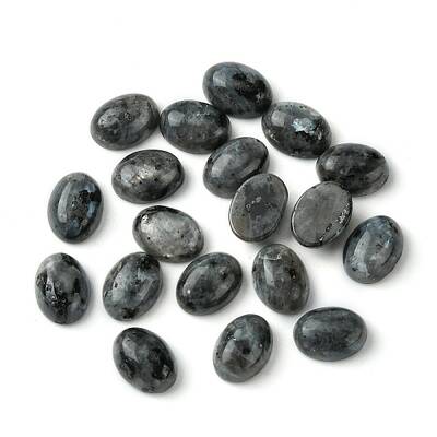 Natural Larvikite Cabochons