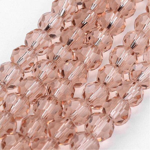 Transparent Glass Bead Strands