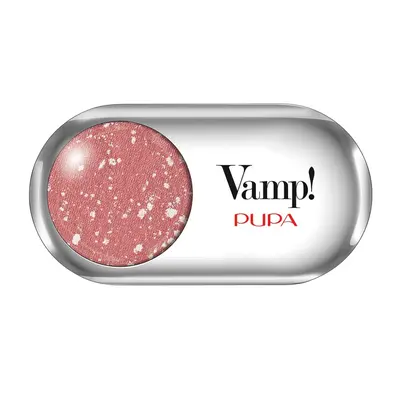 Pupa milano Highly Pigmented Eyeshadows Vamp! (Compact Eyeshadow) 1.5g - Shade: 107 Sugar Candy - Gems