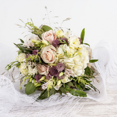 Bouquet of Roses and Callas