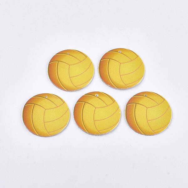 PU Leather Big Pendants