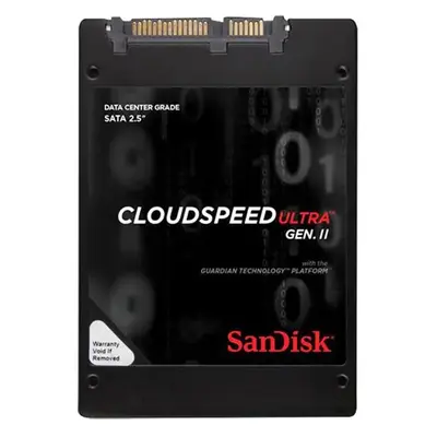 SDLF1CRM-016T SanDisk CloudSpeed Ultra 1.6TB Multi-Level Cell SATA 6Gb/s 2.5-Inch Solid State Drive