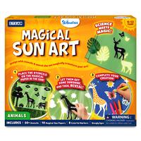 Skillmatics Sun Paper Art Kit - Mess-Free DIY STEM Craft Kit for Kids, Design with Stencils, Create with Sunlight, Color with...