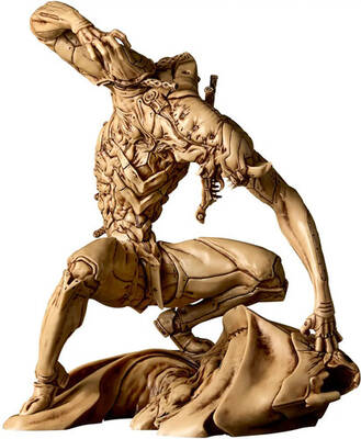 Evangelion - ARTPLA  - Unit-02 Beast Mode 2nd Form The Beast Battle of Geofront Beige Color Ver. Model Kit