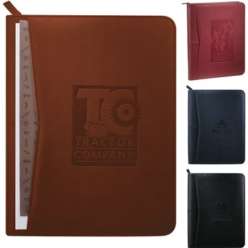 24 Customized Pedova Zippered UltraHyde Padfolio with FSC Mix ...