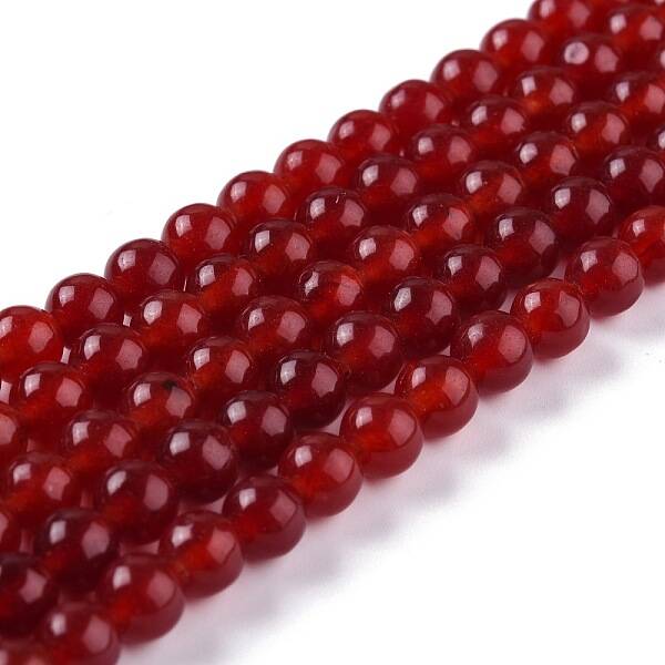 Natural White Jade Beads