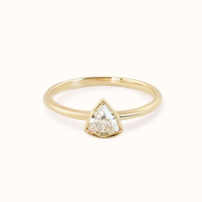 Trillion Diamond Ring
