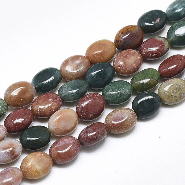 Natural Indian Agate Beads Strands