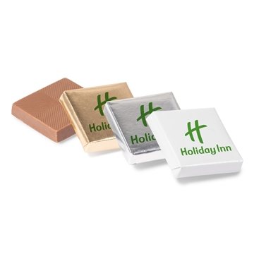 1200 Promotional Chocolate Squares - Milk & Dark