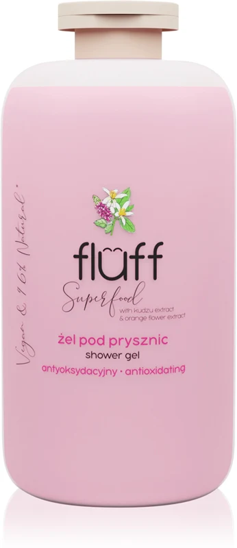 Fluff Superfood Shower Gel Kudzu & Orange Blossom 500 Ml