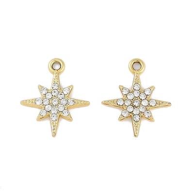 Alloy Crystal Rhinestone Pendants