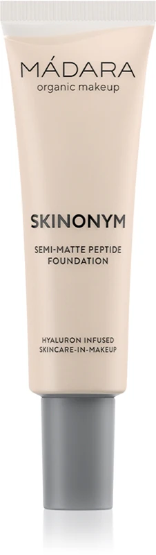 MÁDARA Skinonym Semi-Matte Peptide long-lasting foundation with peptides color Porcelain 10 30 ml