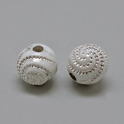 Plating Acrylic Beads