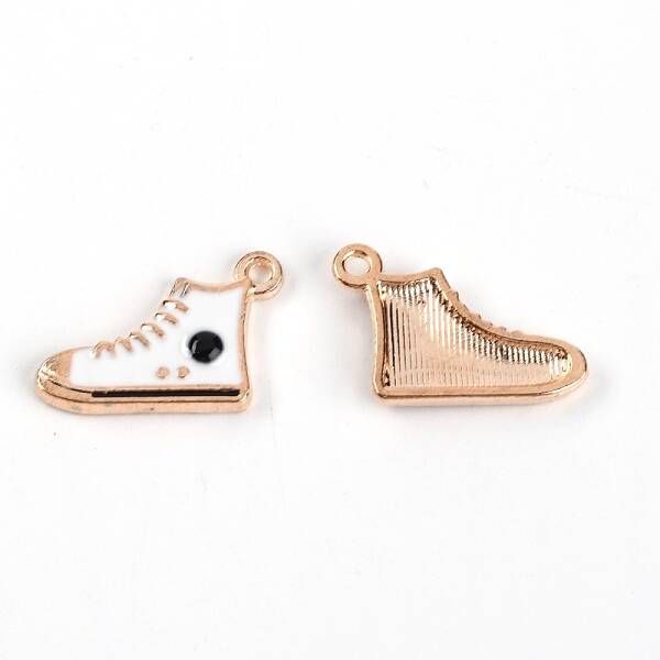 Zinc Alloy Enamel Pendants