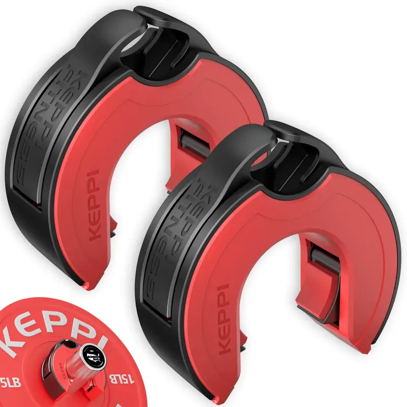 KeppiFitness Barbell Clips OPENCOLLAR
