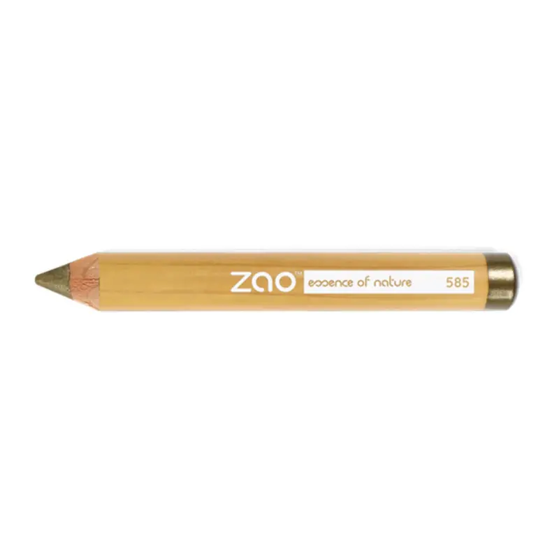 Zao Make Up Eye Pencil Jumbo, 585 Golden Persimmon (2 G)