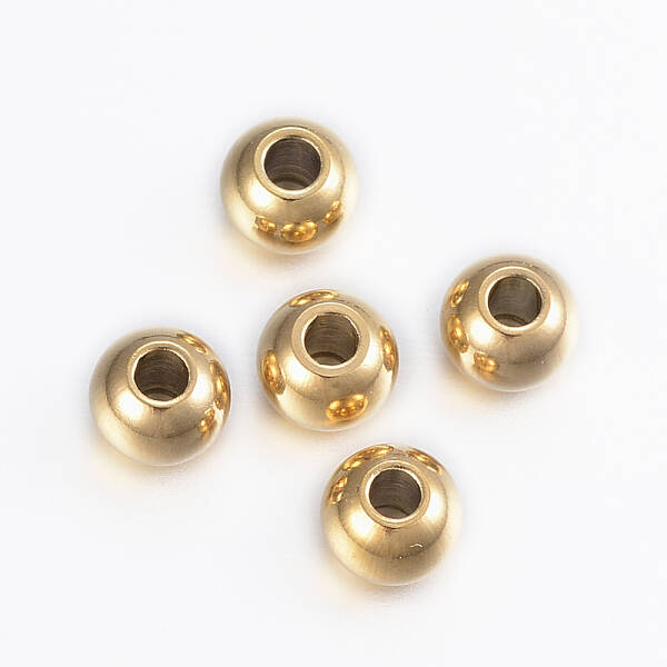 Ion Plating(IP) 304 Stainless Steel Beads