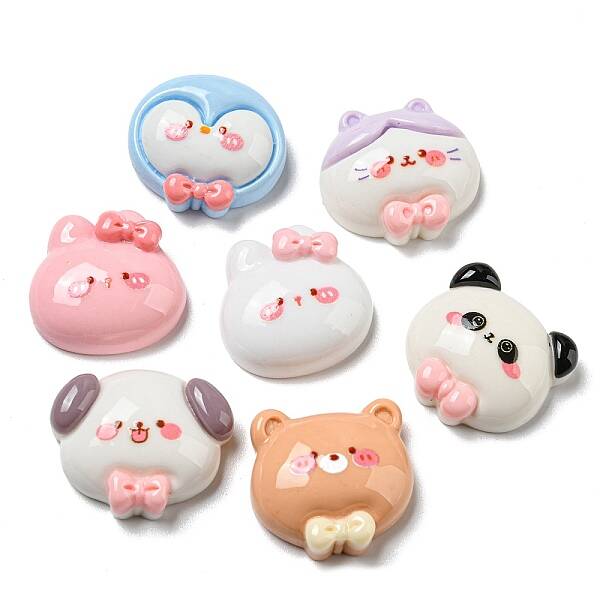 Opaque Resin Decoden Cabochons