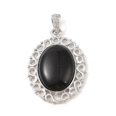 Natural Obsidian Pendants