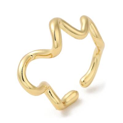 Brass Open Cuff Rings
