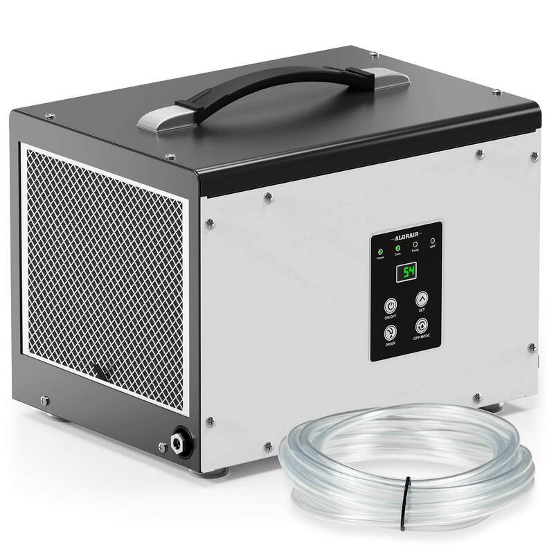 AlorAir 70 PPD Crawl Space Dehumidifier with Pump and Drain Hose | Sentinel HD35P | Size for 1000 sq.ft