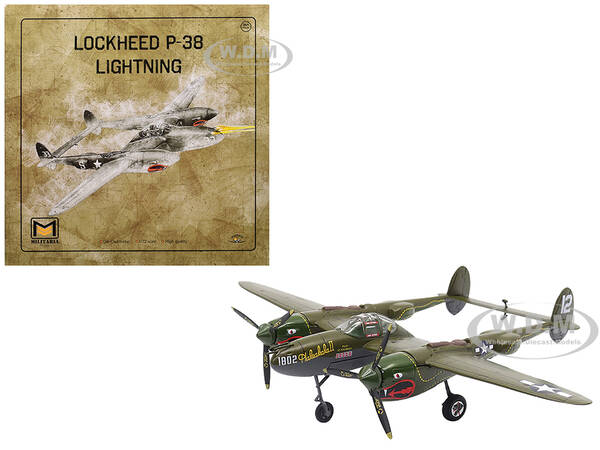 Lockheed P-38 Lightning Fighter Aircraft \