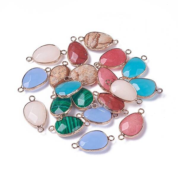 Natural/Synthetic Gemstone Links connectors