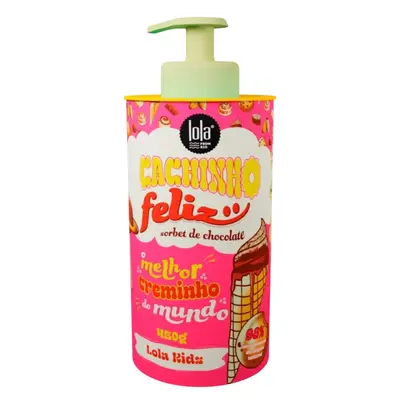 Lola Cosmetics Cachinho Feliz Kids Cioccolato Crema modellante per capelli Tenuta flessibile 480 g